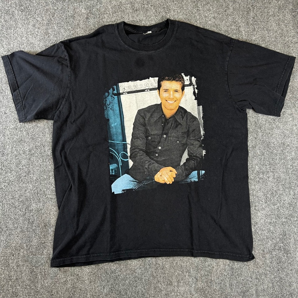 Josh Turner Your Man Deluxe Edition Black Graphic T-Shirt Mens XL
